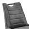Armen Living Arizona 30" Bar Height Bar Stool in Charcoal Fabric and Black Finish LCAZBACH30 - alternate 7